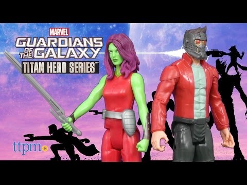 Marvel Guardians of the Galaxy Titan Hero Series Star-Lord &amp; Gamora from Hasbro