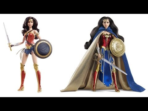 SDCC 2016 Exclusive Wonder Woman Barbie Comparison