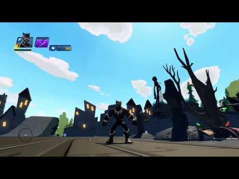 Disney infinity 3.0: black panther gameplay