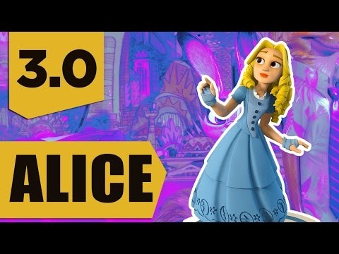 Disney Infinity 3.0: Alice (Alice in Wonderland) Gameplay and Skills