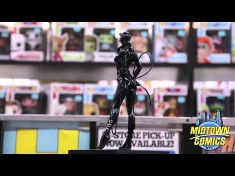 DC Comics New 52 Catwoman ARTFX Plus Kotobukiya Statue Unboxing