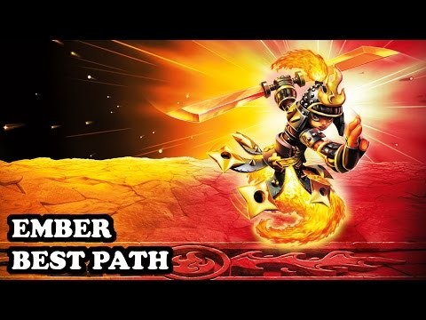 Skylanders Imaginators - Ember - Samurai Combo Path - BEST PATH - GAMEPLAY