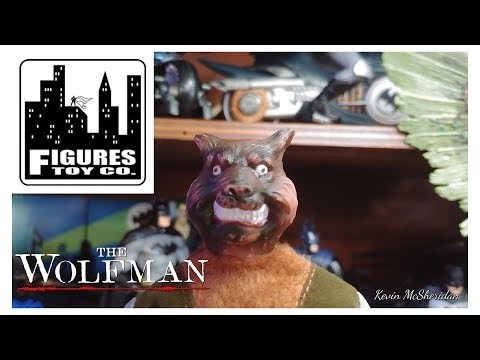 Figures Toy Company Mego 8-inch Repro HUMAN WOLFMAN Action Figure Review