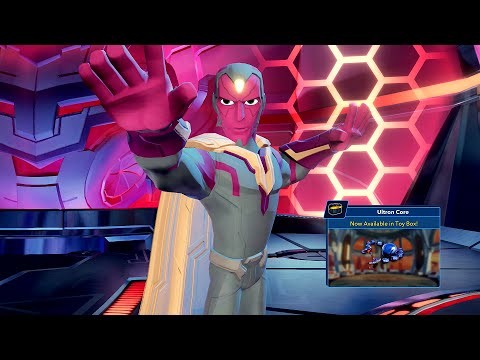 Disney Infinity 3.0 Marvel Battleground - Vision Gameplay (Challenges/Toy Box)