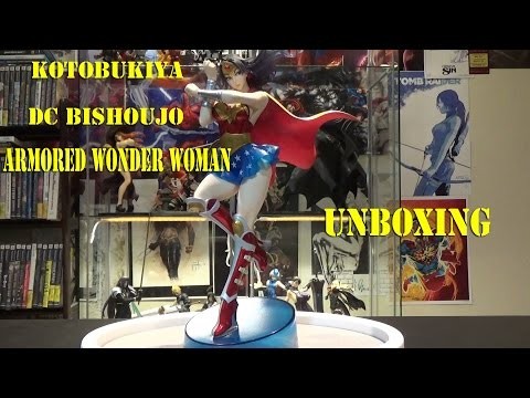 Kotobukiya DC Bishoujo Armored Wonder Woman - Unboxing - HD