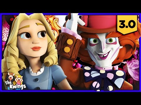 Disney Infinity 3.0 - Alice and Mad Hatter Gameplay