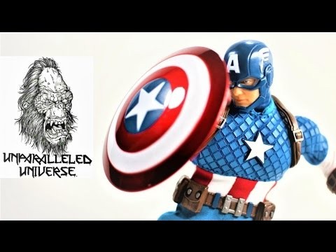 Mezco One:12 Collective Modern Captain America Action Figure Review