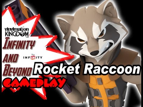Disney Infinity 2.0 Rocket Raccoon Gameplay - Guardians of the Galaxy