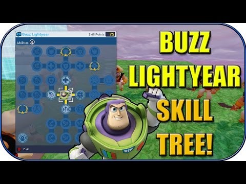 Disney Infinity 2.0 - BUZZ LIGHTYEAR LEVEL 20 SKILL TREE!