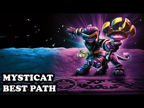 Skylanders Imaginators - Mysticat - Paw-erful Painter Path - BEST PATH - GAMEPLAY