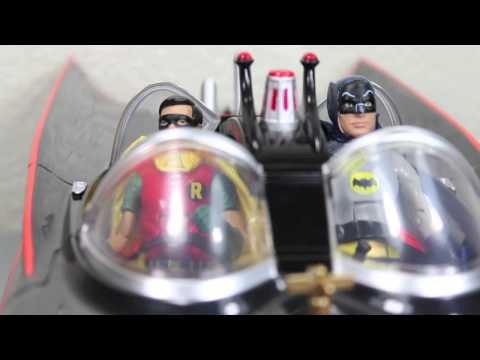 Batman Classic TV Series Batmobile 1966 Vehicle Mattel Toys R Us Exclusive Review