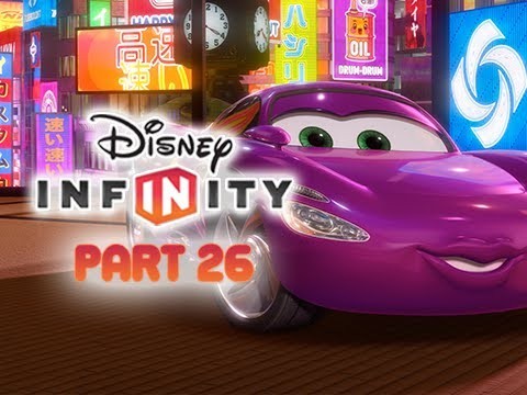 Disney Infinity Gameplay Walkthrough Part 26 - HOLLEY SHIFTWELL Cars Play Set World