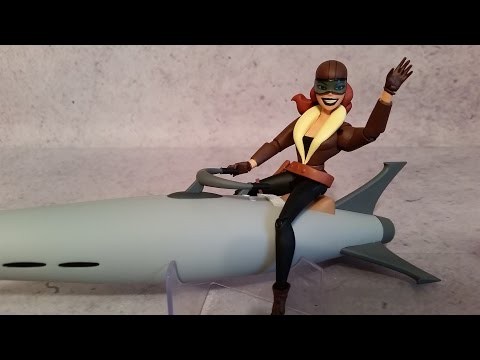 TNBA Deluxe Class Roxy Rocket - DC Collectibles The New Batman Adventures Action Figure Review