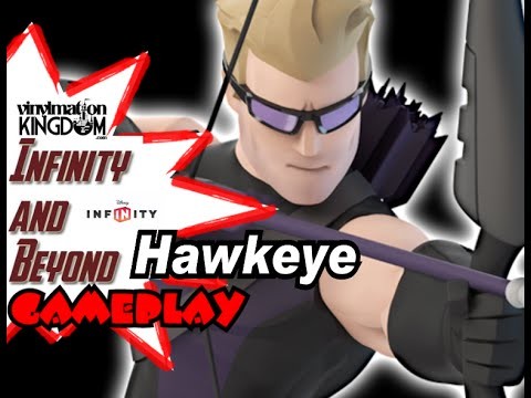Disney Infinity 2.0 Hawkeye Gameplay
