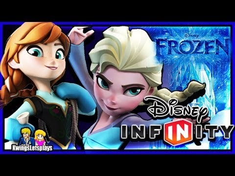 Disney Infinity : Frozen Anna &amp; Elsa Gameplay