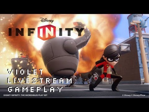 Disney Infinity Violet Incredibles Play Set Pack Livestream