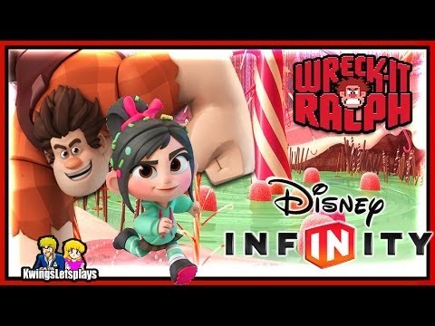 Disney Infinity : Wreck-It Ralph &amp; Vanellope Gameplay