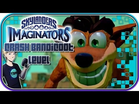 Skylanders Imaginators - CRASH BANDICOOT IS BACK! Thumpin' Wumpa Islands - FULL LEVEL!