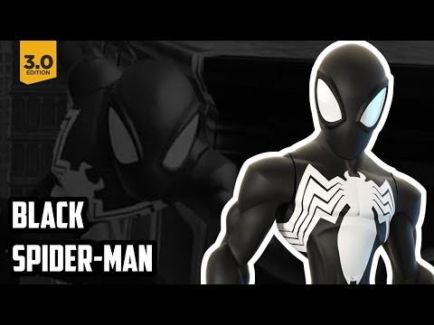 Disney Infinity 3.0 - Black Spiderman 3.0 GAMEPLAY - BEST SKILL TREE