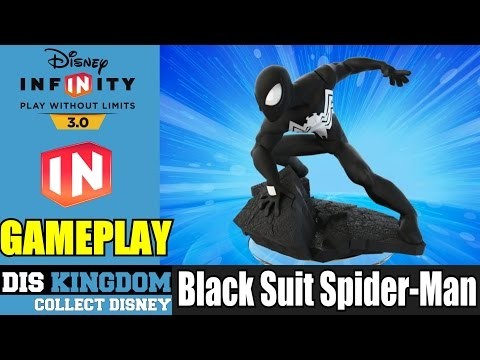 Disney Infinity 3.0 Black Suit Spider Man Gameplay