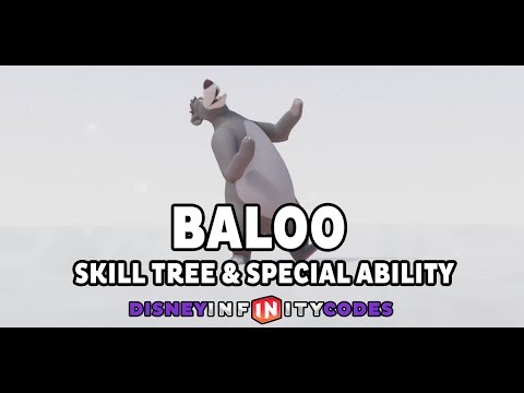 Baloo Skill Tree &amp; Special Ability - Disney Infinity 3.0