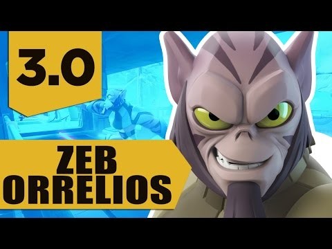 Disney Infinity 3.0: Zeb Orrelios Gameplay and Skills (Star Wars Rebels)