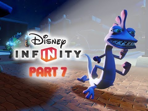 Disney Infinity Gameplay Walkthrough Part 7 - RANDALL Monsters University Play Set World