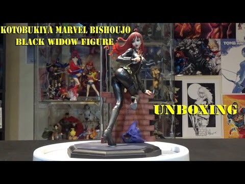 Kotobukiya Marvel Bishoujo Black Widow Figure Unboxing