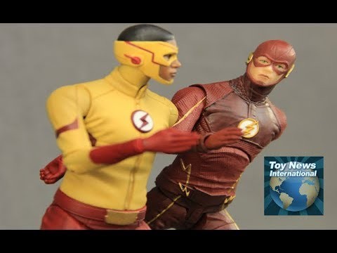 DCTV The Flash TV Series DC Collectibles Kid Flash &amp; Season 3 Flash Figures Review