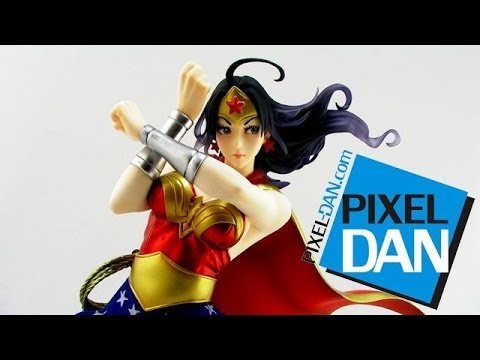 Kotobukiya DC Comics Armored Wonder Woman Bishoujo 1/7 Scale Statue Video Review