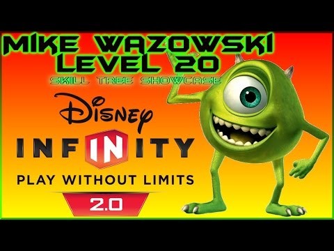 Disney Infinity Mike Wazowski Level 20 Skill Tree By DisneyToyCollector
