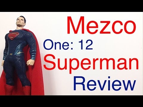 Mezco Toyz One: 12 Collective Batman V Superman: Dawn of Justice SUPERMAN Action Figure Review