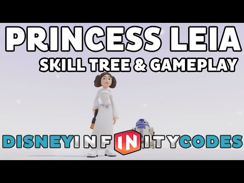 Princess Leia Gameplay - Skill Tree - Special Ability - Disney Infinity 3.0