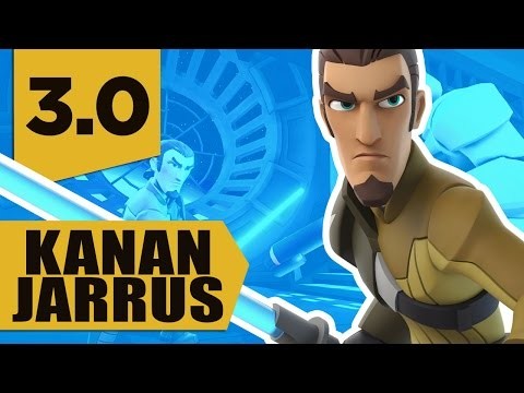 Disney Infinity 3.0: Kanan Jarrus Gameplay and Skills (Star Wars Rebels)