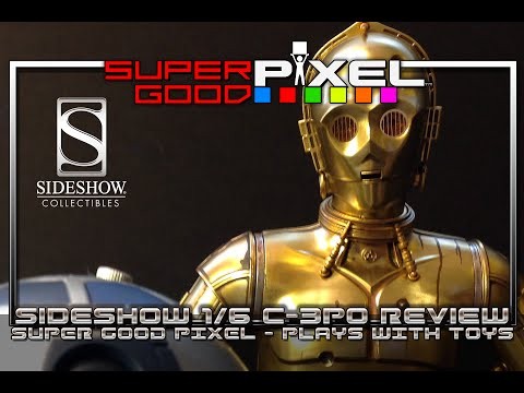 SideShow Collectibles C-3PO (2016) Star Wars 1/6 Figure Review! Hot Toys Style c3p0!