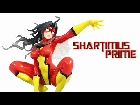 Bishoujo Spider-Woman Kotobukiya Marvel Statue Review