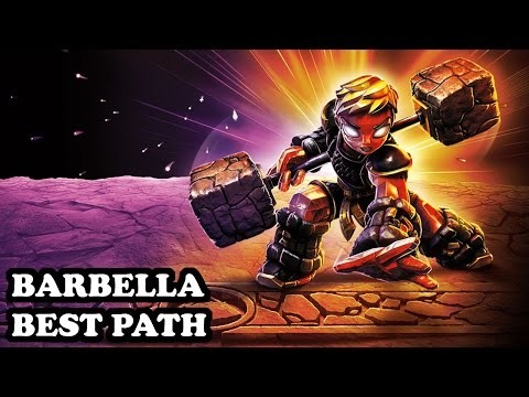 Skylanders Imaginators - Barbella - Seismic Smasher Path - BEST PATH - GAMEPLAY