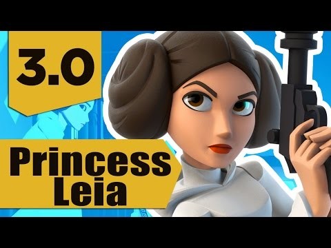 Disney Infinity 3.0: Princess Leia Gameplay and Skills