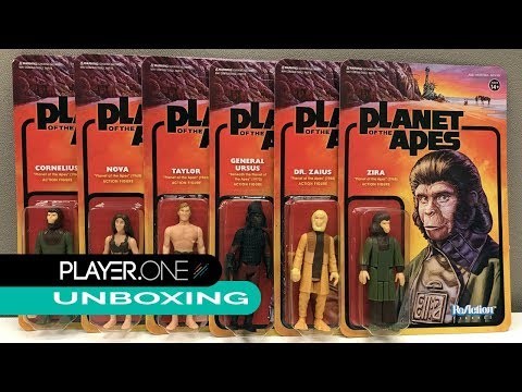 PlayerOne Unboxing Super7 Planet of the Apes ReAction Figures