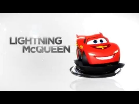 Disney Infinity Lightning McQueen Toy Trailer - Gameplay and Toy