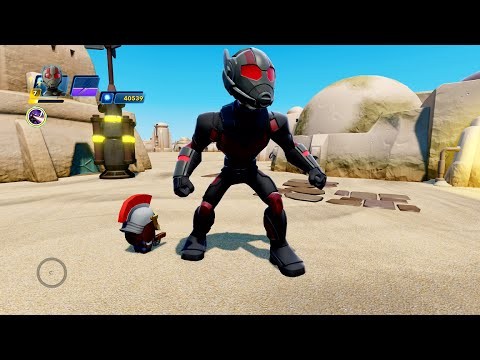 Disney Infinity 3.0 Marvel Battlegrounds - Ant Man Gameplay (Challenges/Toy Box)
