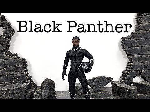 Mezco Toyz One:12 Collective MCU BLACK PANTHER Action Figure Toy Review