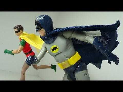 Batman and Robin Classic 1966 TV Series Mattel Box Set Figure Review