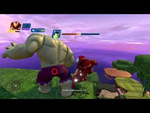 Disney infinity 3.0: hulkbuster gameplay