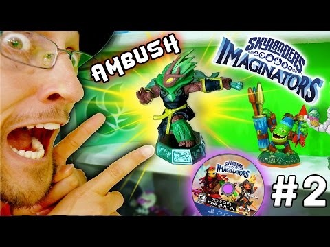 SKYLANDERS IMAGINATORS AMBUSH Life Knight Sensei Gameplay (Game At Our House Part 2) E3 Update