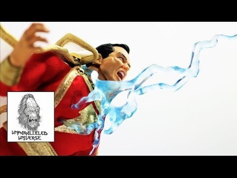 Mezco One:12 Collective SHAZAM !!! aka Captain Marvel Action Figure Review.