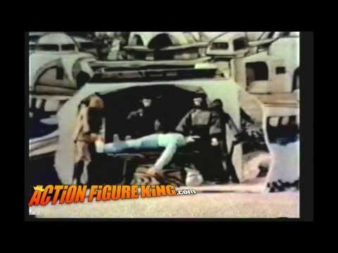 1970s Mego Planet of the Apes Treehouse and Action figures commercial.