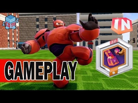 Disney Infinity 2.0 BAYMAX Gameplay + Power Disc