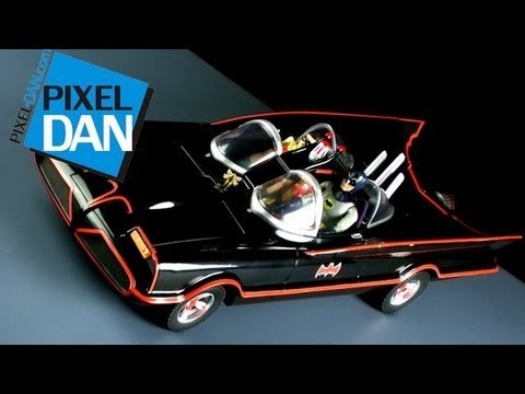 Mattel Batman Classic TV Series 60's Batmobile Video Review