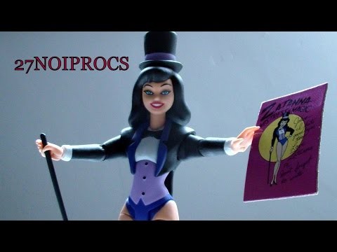 DC COLLECTIBLES Batman the Animated Series ZATANNA ACTION FIGURE Review